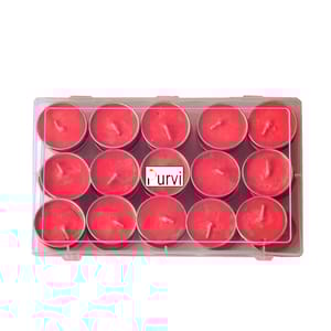 Pure Soy Wax Scented Rose Tea light Candle (Pack of 30)