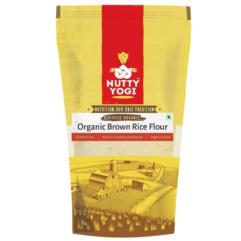 Organic Brown Rice Flour 400gm