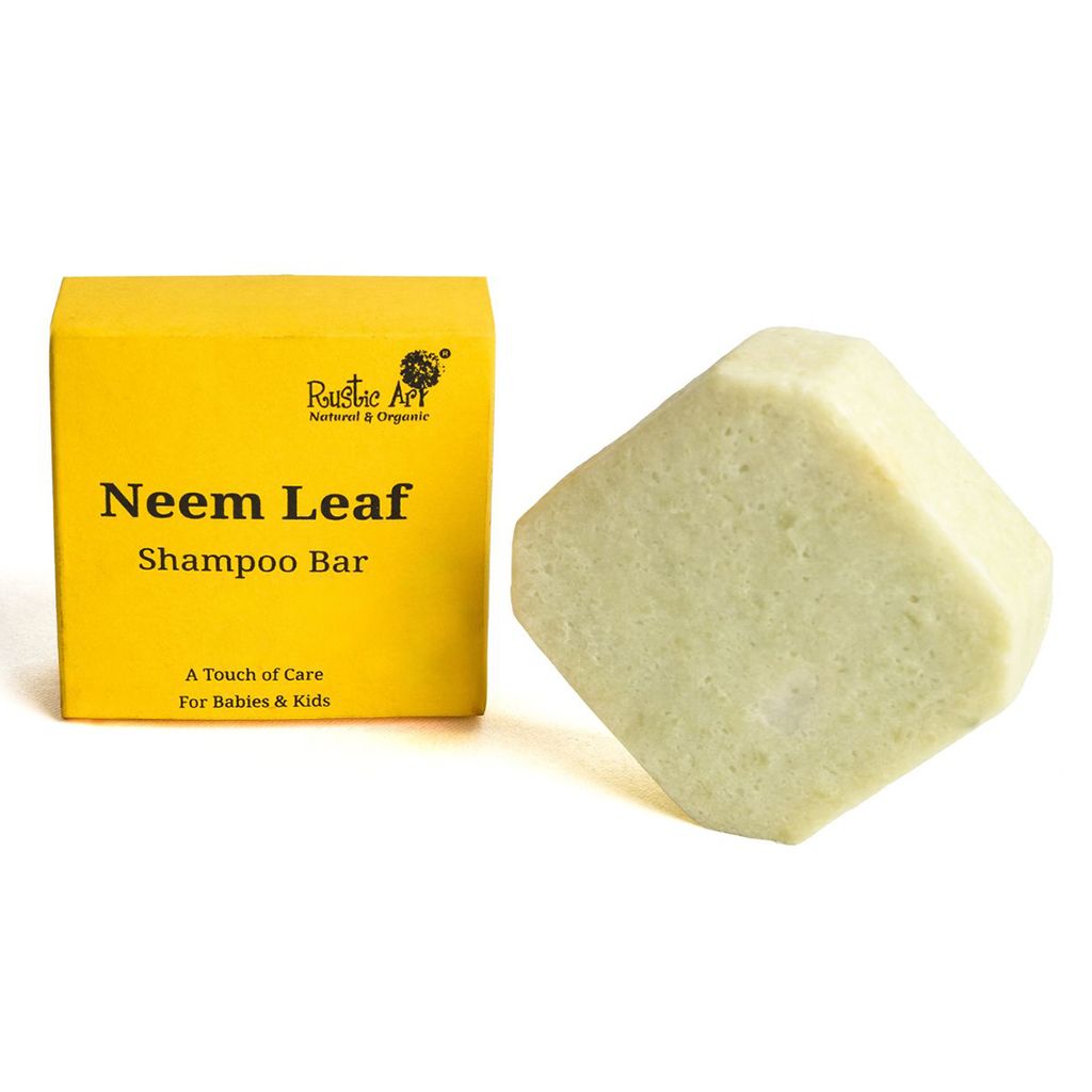 Neem Leaf Hair Cleansing Bar for Babies - 75 gms