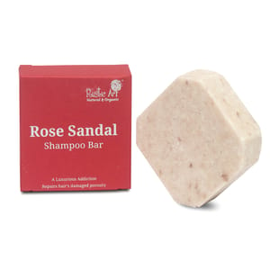 Rose Sandal Hair Cleansing Bar - 75 gms