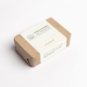 Honey & Vanilla Handmade Shea Butter Soap - 100 g