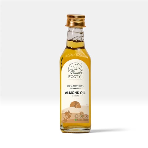 Organic Cold-Pressed Sweet Almond Oil 100 ml