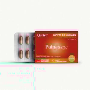 Pain Away Capsules with Cannabis Extracts
