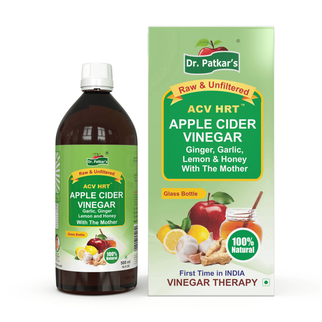 Apple Cider Vinegar with Garlic, Ginger, Lemon And Honey ACV HRT