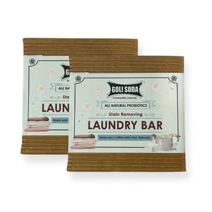 All Natural Probiotics Stain Removing Laundry Bar (Pack Of 2)