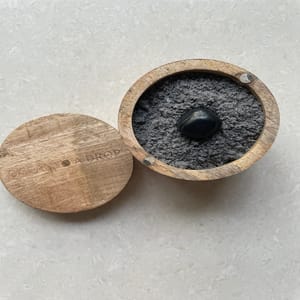 Spicy Dark Salt Scrub powered by Obsidian 150 gms