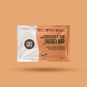 Chocolate & Chia Energy Bars 40 gms (Pack of 6)