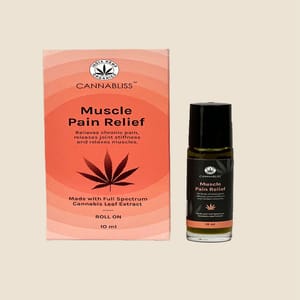 Cannabliss Pain Relief Roll On - Muscle Pain 10ml
