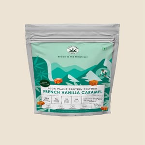 Hemp Protein Powder 500 gms - French Vanilla Caramel