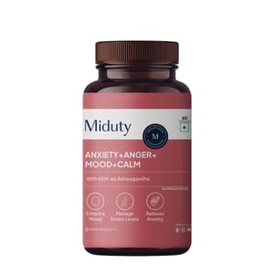 Anxiety, Anger Mood & Calm Supplement 60 Capsules