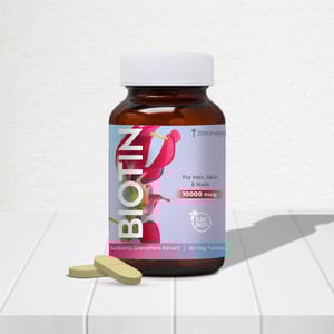Biotin 10000 MCG Tablets For Hair, Skin & Nails