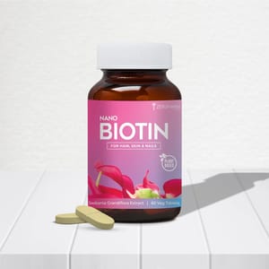 Biotin 30 MCG Tablets For Hair, Skin & Nails