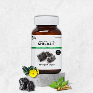 Himalayan Shilajit With Ashwagandha & Safed Musli Tablets
