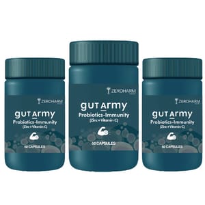Gut Army Probiotic Immunity Booster Capsules