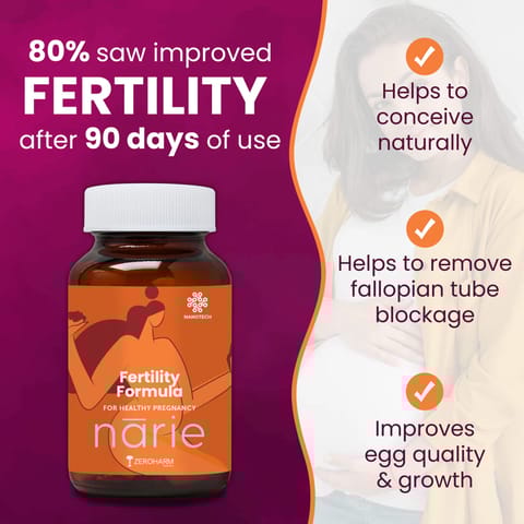 Ayurvedic Zeroharm Narie Fertility Formula Tablets