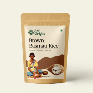 Brown Bashmati Rice - 500 Gm (Set Of 2)