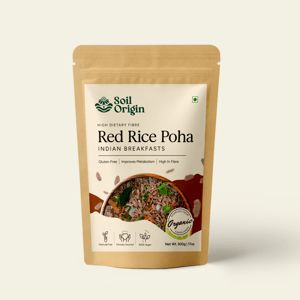 Red Rice Poha (Flakes) - 500 Gm (Set Of 2)