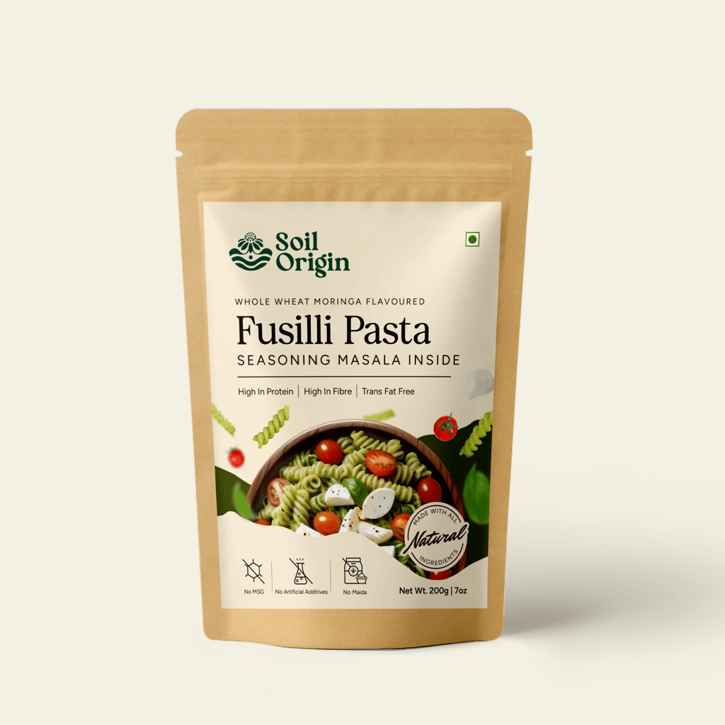 Moringa Wheat Pasta (Seasoning Masala Inside) - 500 Gm