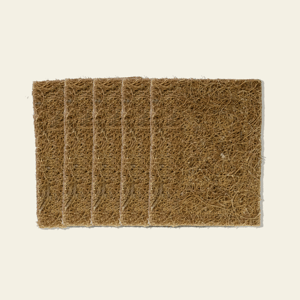 Coconut Coil Scrubber Pad (Dishwasher) - Set of 5