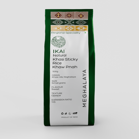 Natural Khasi Sticky Rice | Regional Specialty-Meghalaya |500g