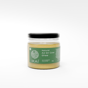 Natural A2 Gir Cow Ghee |Vedic Bilona Method |Curd Churned |250g