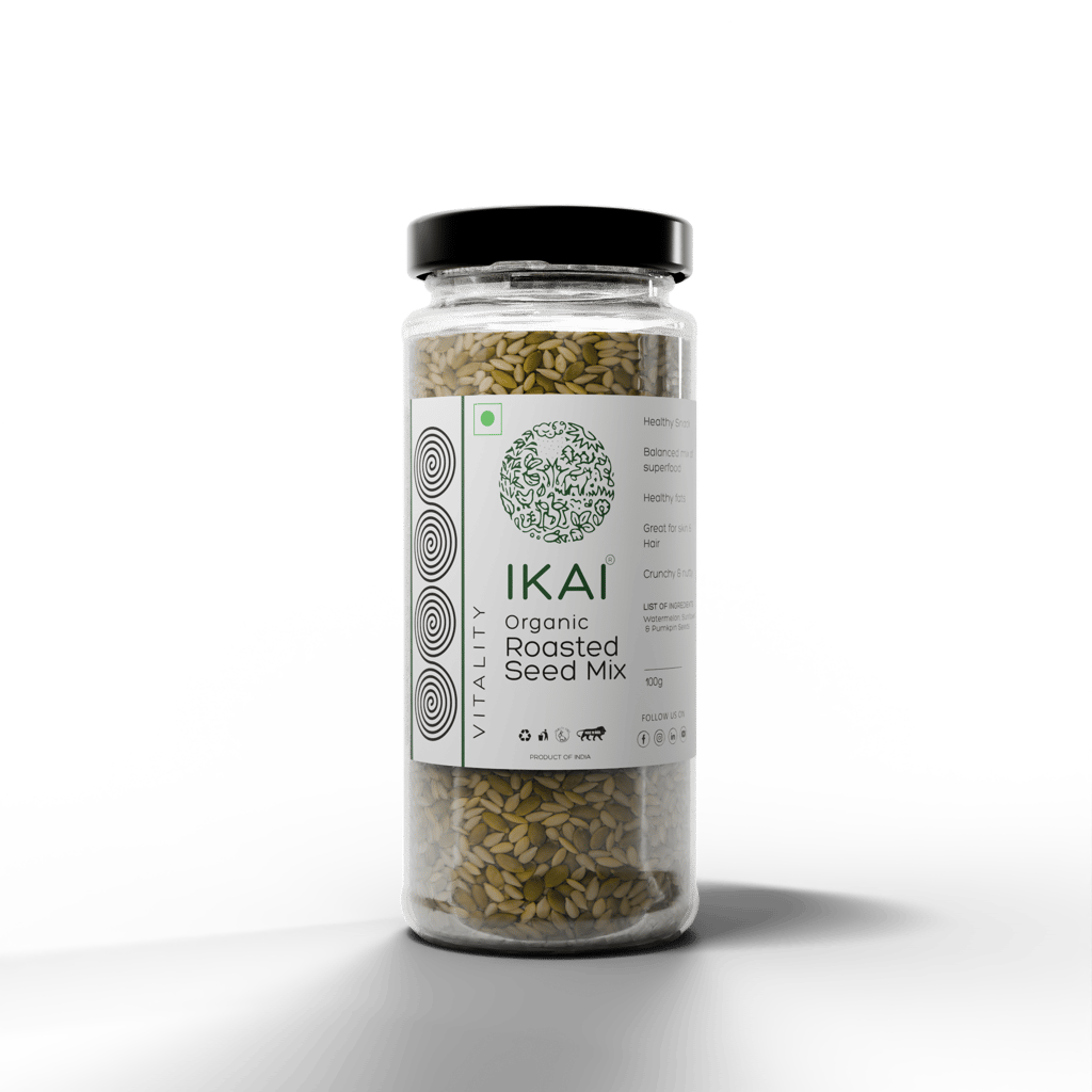Organic Roasted Seed Mix | Healthy Snack |100g