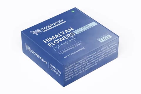 Himalayan Flowers Cow dung Bath Soaps (Pack of 7)