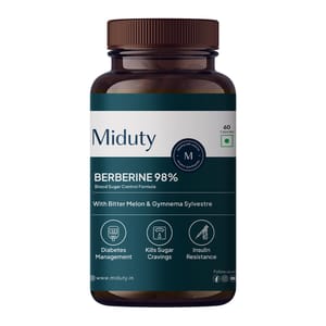 Berberine 98% 60 Capsules