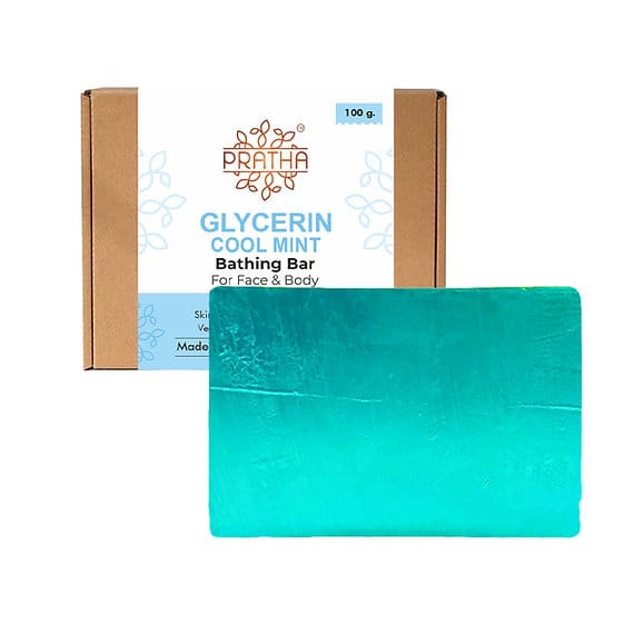 Herbal Cool Mint Glycerin Handmade Soap 100 gms (Pack of 2)