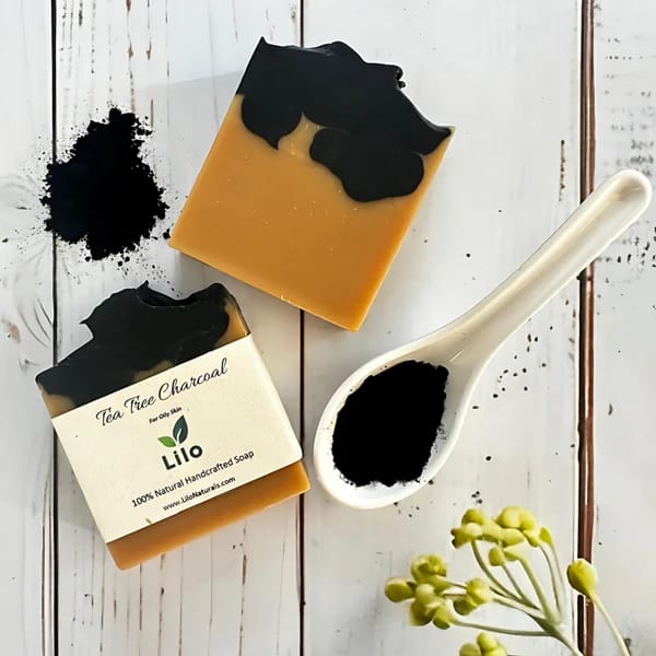 Tea Tree Charcoal Soap Bar | For Oily Skin