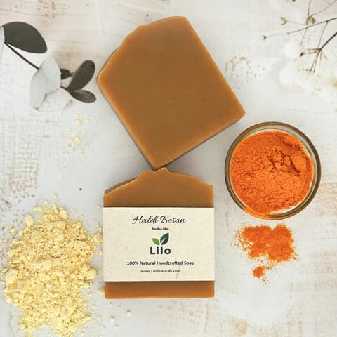 Haldi Besan Soap Bar | For Dry Skin