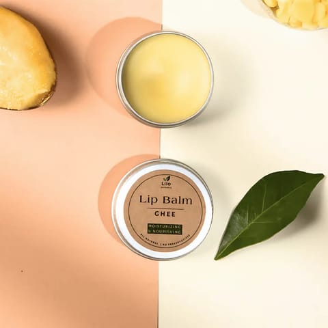 Ghee Lip Balm| Dry, Chapped & Pigmented Lips