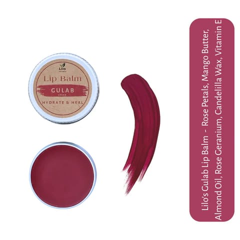 Gulab  Lip Balm | Pigmented & Chapped Lips