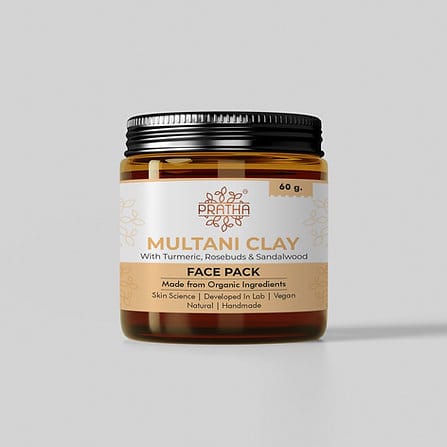 Multani Clay with Turmeric, Rosebuds & Sandalwood Face Mask 60 gms