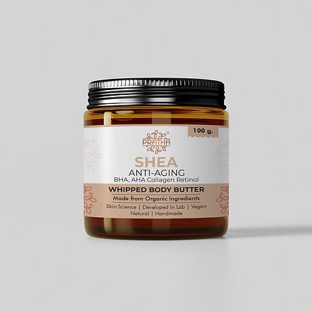 Shea - Whipped Body Butter | Anti - Aging BHA, AHA, Collagen Retinol, 100 gms