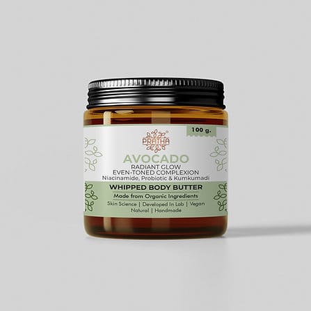 Avocado - Whipped Body Butter | Radiant Glow Even-Toned Complexion, 100gms.