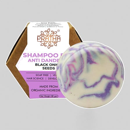 Black Onion Seed Shampoo Bar | Anti Dandruff, 80 gms