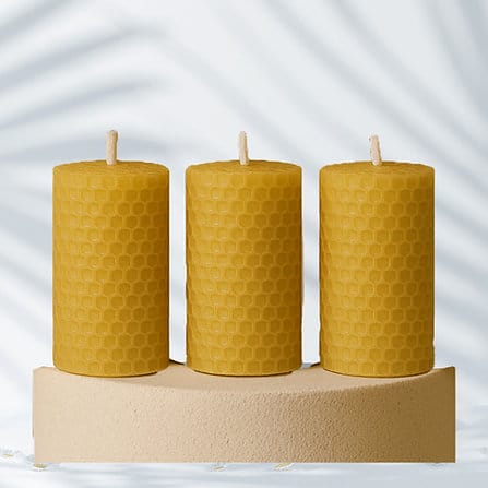 BEE Happy | Inspirational Candle, 35 gms (pack of 3)