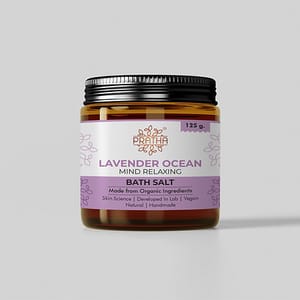 Lavender Ocean Bath Salt | Mind Relaxing, 125 gm