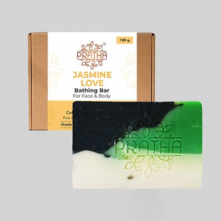 Jasmine Love Handmade Bathing Bar, 100 gm