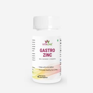 Gastro Zinc Carnosine, 60 Capsules