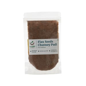 Flax Seeds Pudi (Flax Spice Mix), 100 gm