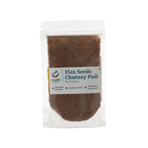 Flax Seeds Pudi (Flax Spice Mix), 100 gm