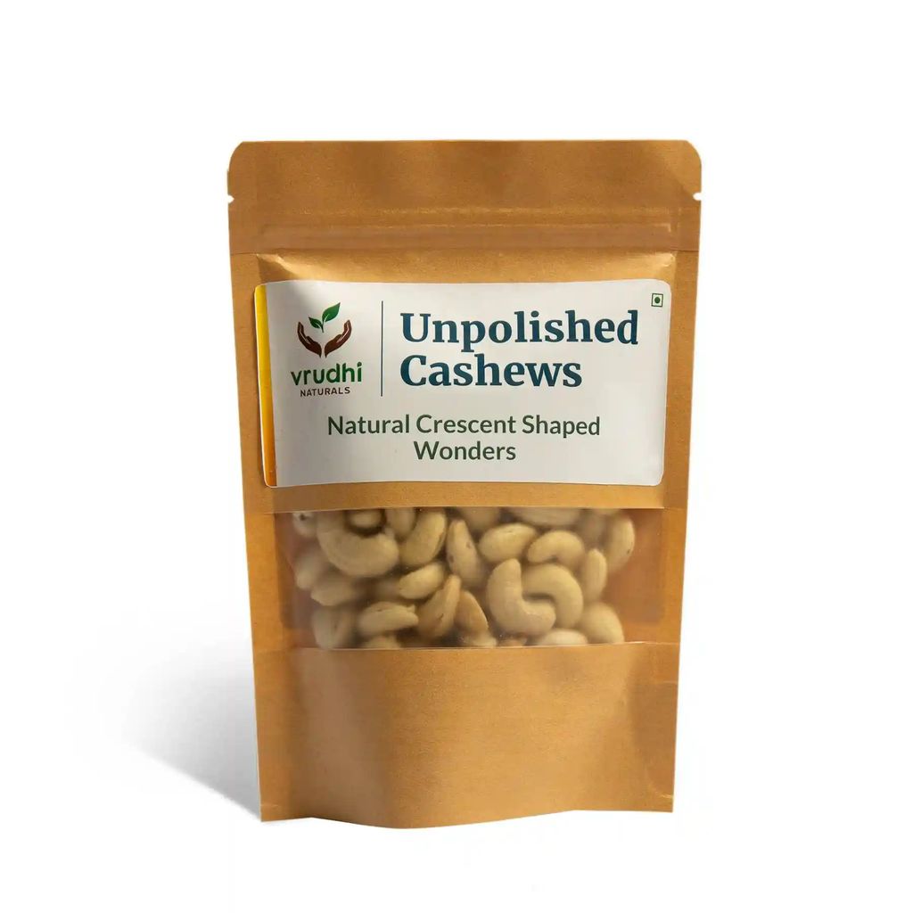Vrudhi Karnataka Cashews (Raw and Unpolished), 200 gm