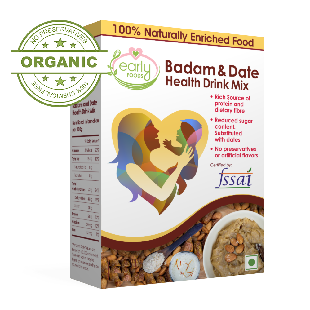 Badam & Date Health Drink Mix - 200 gms