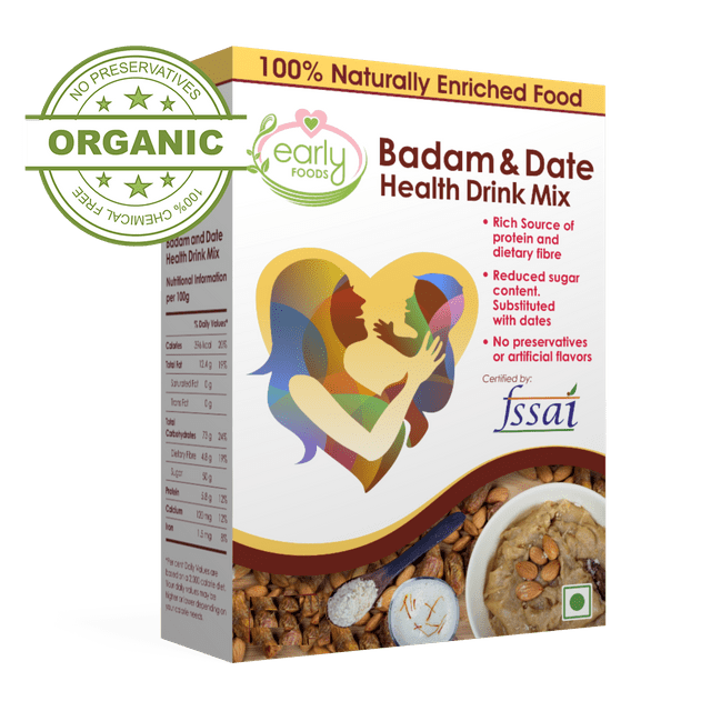 Badam & Date Health Drink Mix - 200 gms