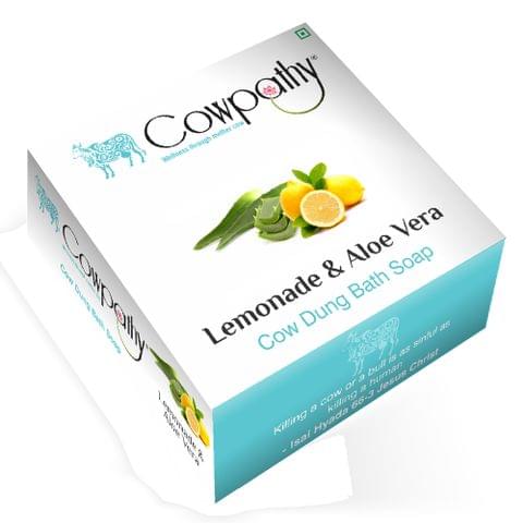 Lemonade Cow dung Bath Soaps (Pack of 7)
