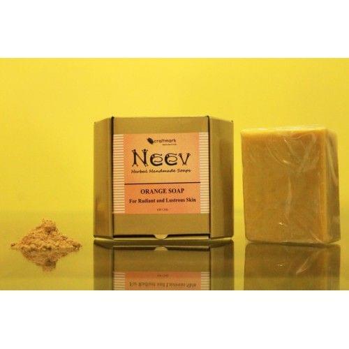 Orange Soap For Radiant and Lustrous Skin (Pack of 2)