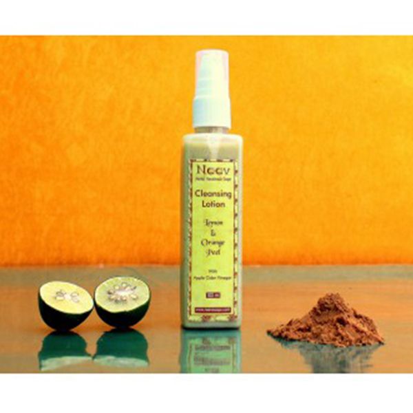 Cleansing Lotion - Lemon and Orange Peel with Apple Cider Vinegar - 100 ml