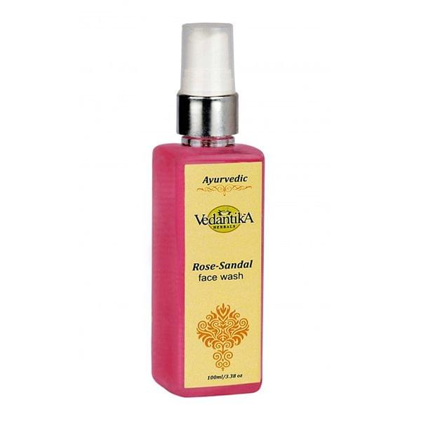 Rose Sandal Face Wash - 100 ml